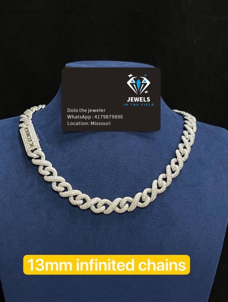 Infinity Link — 13mm Iced